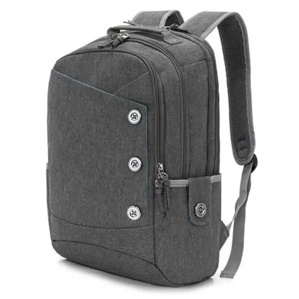 NEW Laptop Backpack fit 15.6inch, Grey